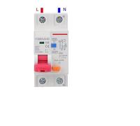 230V 50/60 HZ RCBO MCB 30mA Residual Current Circuit Breaker With Over Current And Leakage Protection 6/10/16/20/25/32/40 A NWPNLXEA(6A)
