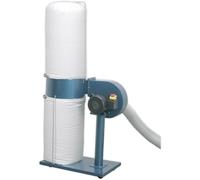 230V Dust & Chip Extractor - 1hp Mobile Workshop Extractor - 2m x 100mm Ducting