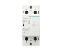 230V Home AC Contactor NCH8 20A 25A 40A 63A 2NO 1NC 1NO 2 NC Modular Mini AC Household Contactor 2 4 Pole Phase 1Pcs(20A 2NC)
