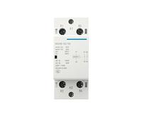 230V Home AC Contactor NCH8 63A 2NO 1NC 1NO 2 NC Modular AC household Contactor 2 4 Phase CZAOINCU(NCH8-63A-02 2NC)
