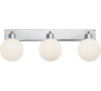 230V IP44 G9 Triple Bar Spotlight with Round Frosted Glass