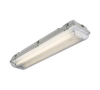 KnightsBridge 230V IP65 T8 Twin LED Ready Anti Corrosive Fitting (2ft)