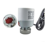 230V Normally Closed Electric Actuator for Underfloor Heating Water Circuit Control with Low Power 2W Consumption
