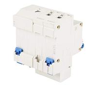 230V RCCB, Residual Current Circuit Breaker, DZ47LE-63 Compact 63A Overload Protection for Rural Network Transformation 30Ma 4Ka Home Decoration