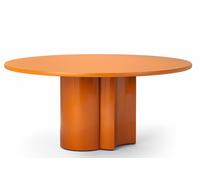 2325 Bol dining table Ø 160 cm Zanotta Caramel metallic - ZANOTTA 2325 160 KARAMELL META