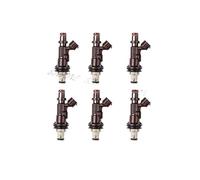 23250-62040 1 & 6Pcs Fuel Injectors Nozzle Compatible for Toyota Tacoma Tundra 4Runner 3.4L HILUX SURF Land Cruiser Prado 99-04 23209-62040(Left)