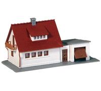 232550 Faller N Civil Building with Garage Assembly Kit Scale 1:160