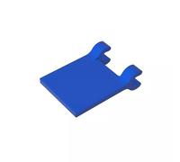 2335 Ornaments Flag 2x2 Square [Thin Clips] 50 Pieces GDS-1406 Compatible with Lego Building Blocks Color:Blue