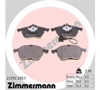 ZIMMERMANN 23392.200.1 Brake pad set