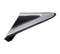 23433634/23433633 Triangle Area Garnish Cover for 2013-2019 Vehicle Fitment, Engineering Polymer Trim for Exterior Corner Repair Triangle Garnish Trim Base Corner Cover Exterior Silver Black Polymer