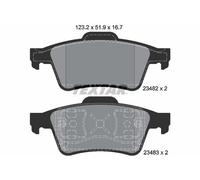 2348202 BRAKE PAD SET, DISC BRAKE TEXTAR
