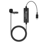 236'' Sevenoak BY-DM1 Lavalier Microphone Lapel Clip-on Mic with IOS Interface Plug Input for iPhone X 8 7 Plus SE 6 6s iPad Pro Mini iPOD TOUCH for Youtube Video Vblog Podcast Micro Film
