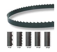 2360mm / (6mm,12mm,15mm) / 0.5mm / (4 T, 6 T) Bandsaw Blade For Bandsaw BASA 3 3pcs(2360x12x0.5mm 4T)