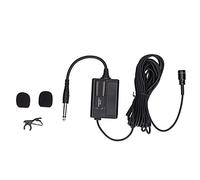236in Wired Lavalier Microphone, On Lapel Condenser Mic for Signal Connection, High Sensitivity, Durable ABS Material, 6m Long Cable, Ideal for Meetings, Lectures, Live Record