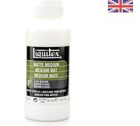 237 ml Matte Fluid Medium for Acrylics - Water-Resistant, Quick Drying Solution