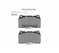 2375701 BRAKE PAD SET, DISC BRAKE FITS: ALFA ROMEO 159 1.8 TBI