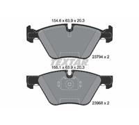 2379401 BRAKE PAD SET, DISC BRAKE TEXTAR
