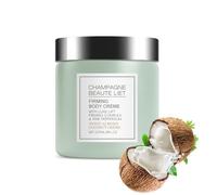 237mL/8FL.OZ Champagne Lift Body Creme, Champagne Body Cream, Lift Firming Creme With Firming Power For Silky, Moisturizing, Three Scents (237ml, Almond Coconut)