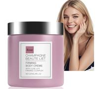 237ml Champagne Lift Firming Body Cream,Firming Body Cream for Loose Skin,New Skin Tightening Cream for Saggy & Crepey Skin,Skins Moisturizer Tightens for Men and Women,Firm/ing Lotion for S/kin(Rose)