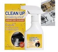 237ML Multifunctional Powerful Kitchen Foam Cleaner,Heavy-Duty Kitchen Degreaser Spray,Multipurpose Foam Cleaner Spr/ay for Stubborn Stains,Fast-Acting Splash Spr/ay All-Purpose Cleaner,Save Time