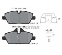 2391508 Textar Front Brake Pad Set Fits Bmw I3
