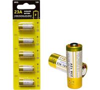 23A 12V Alkaline Battery, 5 Pack A23/ MN21/ L1028/ V23GA/ LRV08 for Remote Controls, Wireless Doorbells, Security Systems