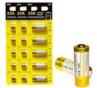 23A 12V Batteries for Doorbells and Remote Control Unit A23 Battery- Long Lasting 12 V Battery 15 Pack