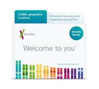 23andMe Ancestry Service - DNA Test Kit, Personalised Genetic Legacy, 4,500+ Geographic Locations, Ancestry Test, Family Tree, DNA Relative Finder, Origins, Ethnicities, Traits, Ancestry Reports