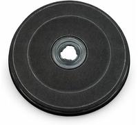 23cm Activated Carbon Cooker Hood Filter - Universal Round Odour Proof - Compatible with Faber, Propeller, Whirlpool and Other Brands