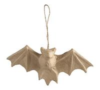 23cm Hanging Paper Mache Bat for Halloween Crafts