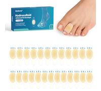 23ct Blister Plasters for feet - Kimihome Water Resistant Blisters Bandages - hydrocolloid plasters for Heel, Foot, Toe - Gel Blister Chshions for Prevention & Recovery (Toe Pack)