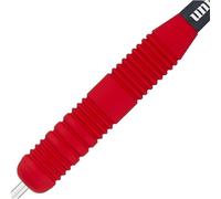 (23G, Red) Unicorn Core Plus Dart Set Steel Tip Rubberised Brass Gripper 3 Shafts 21/23/25g