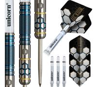 (23g) Unicorn Hexium Style 2 Darts 90% Tungsten Steel Tip Barrels
