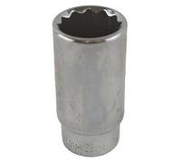 23mm 3/8" Drive Double Deep Metric Socket Double Hex / 12 Sided
