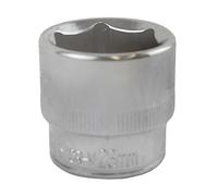 23mm 3/8" Drive Shallow Metric Socket Single Hex / 6 Sided Bergen
