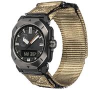 23mm Quick-Release Nylon Strap Compatible with Casio PRW/PRT Series, Coyote, Large (6.9" to 8.7")
