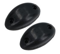 23mm Stand Off Oval Rubber Buffer Bumper Stop for Horse Box Trailers 2pc