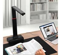 23MP Document Camera Scanner, A2 Large Format Book Scanner, OCR Text Recognition & Adjustable Height, for Remote Classes, Office and Education