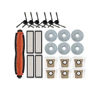 23pcs Compatible with Mijia 5 PRO / OV21CN Vacuum Brush Dust Bag Filter Roller Mop Replacement Parts