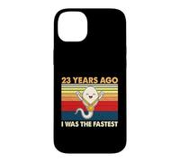 23rd Birthday 23 Years Ago I Was The Fastest Bday Case for iPhone 14 Plus