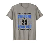 23rd Birthday Awesome Gift for him Men 23 Year Old Son 1998 T-Shirt