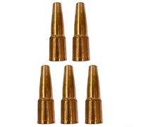 23T37 MIG Welding Nozzle 5 Pieces 3/8 Inch Cone Shape Fit Style #2 4 Model MIG Torch for Lincoln 200 400 Series Use with 52FN Gas Diffuser