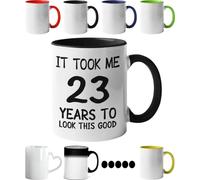 23th Birthday Gifts for Men Women, It Took Me 23 Years to Look This Good, Birthday Mug for 23 Year Old- Funny Birthday Ceramic Coffee Mug for his or her Special Day. (Same Day Dispatch)