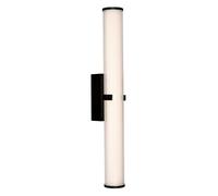 Searchlight Lighting 47598 Searchlight Clamp 630 LED Bathroom Wall Fitting in Black Finish