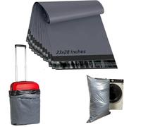 23x28 100 Mailing Bags Self Seal Grey Parcel Bags | Extra Large Mailing Bags, Postage Bags for Large Items, Shipping Bags | Tear Proof Delivery Bags for Parcels Packing