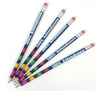 24 100% Attendance Childrens Pupils School Teachers Reward Pencils Primary Teaching Services