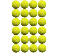 24 | 12 | 1 | X TENNIS BALLS Outdoor SPORTS Fun Strong Dog Fetch TOY Play Durable CRICKET Training Beach Leisure Coaching Throwing Catch Practice Garden Park Games (MEGA PACK (24 x TENNIS BALLS))