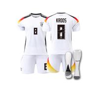 (24(130-140CM)) Comfortable 2425 Germany Home KROOS #8 Training Suit With Socks
