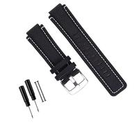24 * 16mm Nylon Leather Watch Strap for Timex T2N720 T2N721 TW2T76500 6300 6400 Series Watch Bracelet for Men Women