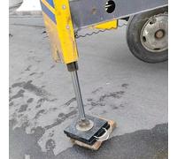 24" 20" 15" 12" Outrigger Jack Pads - Heavy-Duty Forklift & Crane Leveling Blocks, Stackable Landing Pads, Load Capacity 5-35 Tons, Square Design (40x40x3cm)